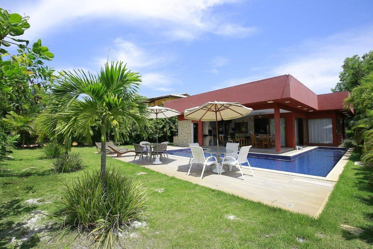 Casa Okkara Itacimirim - 4 suítes - Condomínio Luxo - Piscina Extraordinária - Itacimirim Beach Bahia Brasil Camaçari Exterior foto